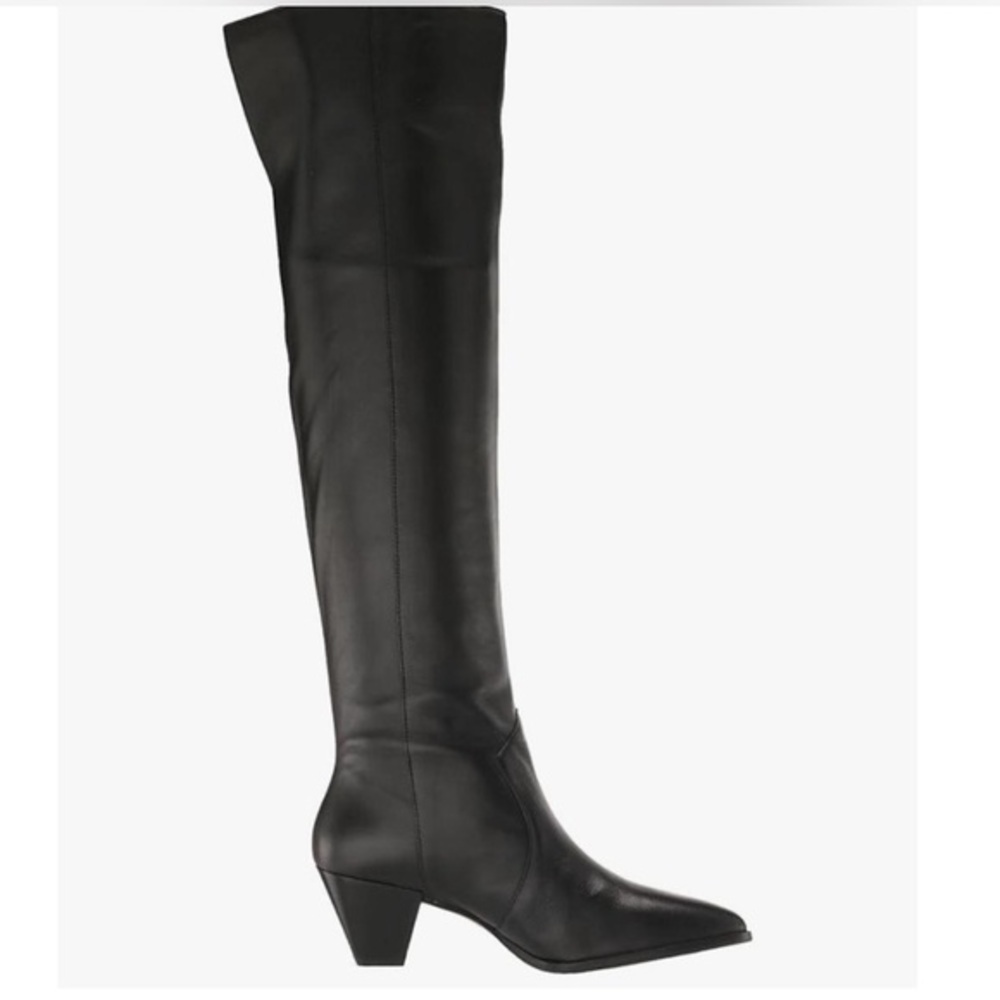 VINCE CAMUTO Sewinny Knee High Boot wide calve leather boot 10